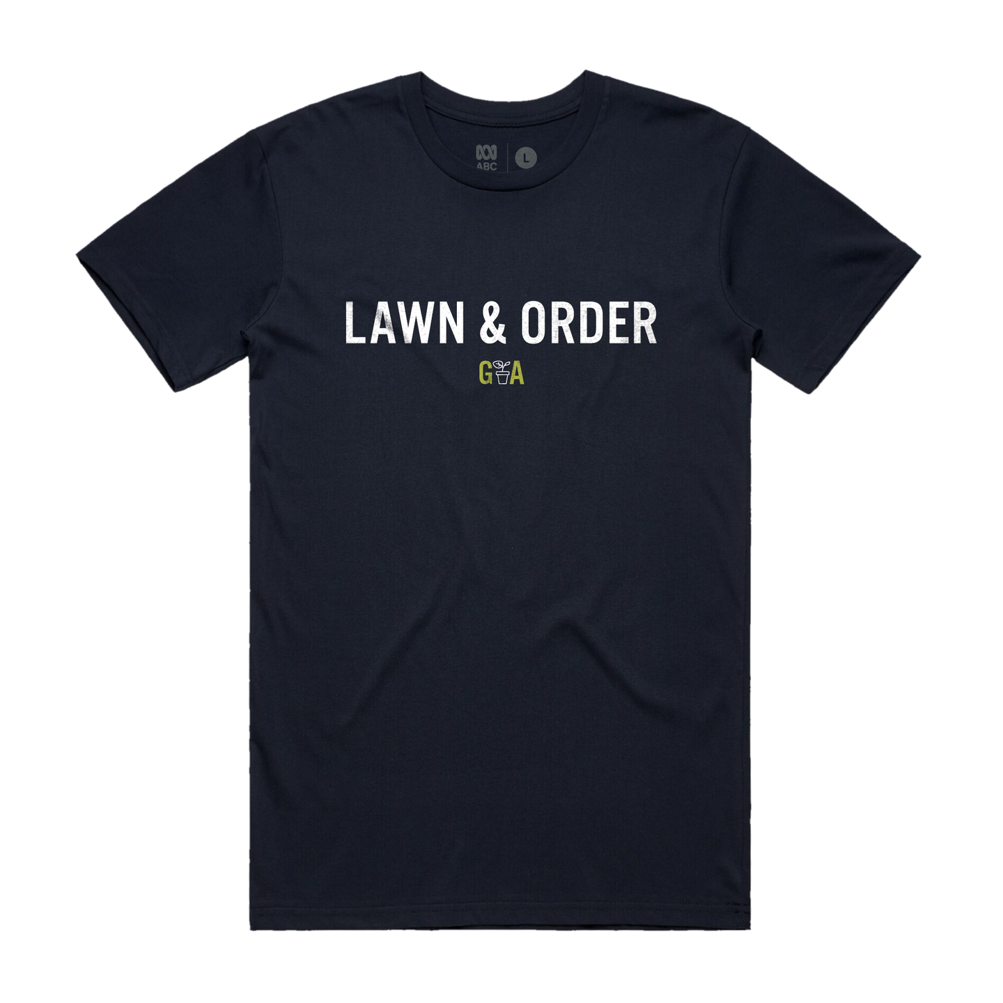 Lawn and Order Tee (Navy)